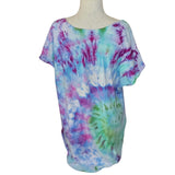 Kara spiral dyed pleated t-shirt XL