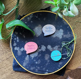 netflix and stitch painted needle minders